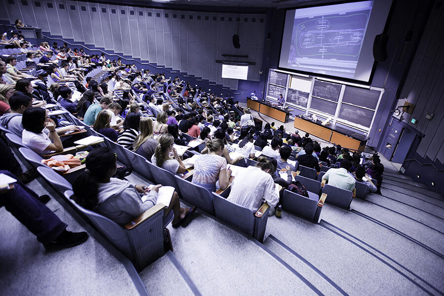 Large lecture hall
